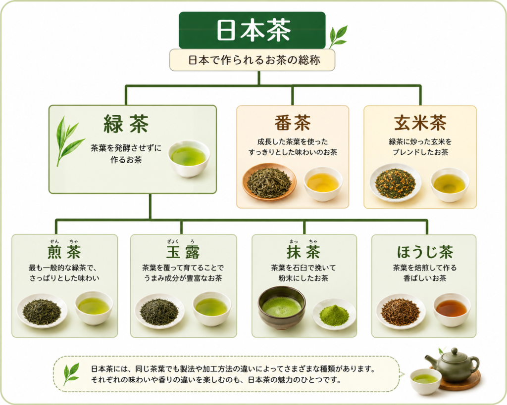 日本茶分類
