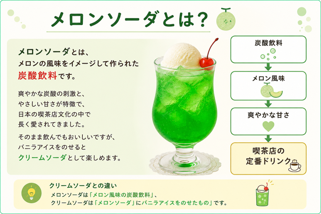 メロンソーダとは？