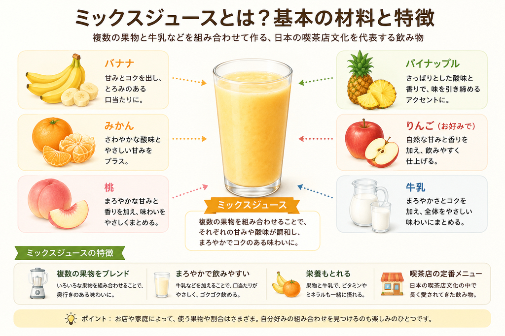 ミックスジュースとは